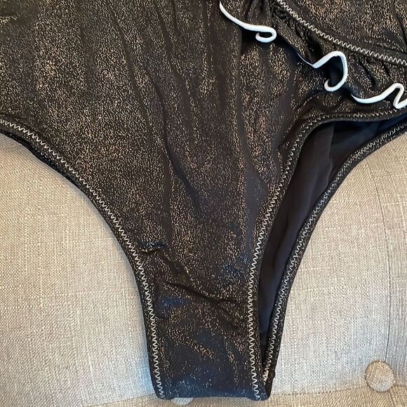 CAROLINA K Joanna One Piece Black NWT RETAIL 290.00 SIZE MEDIUM BLACK 298.00 - Picture 5 of 9